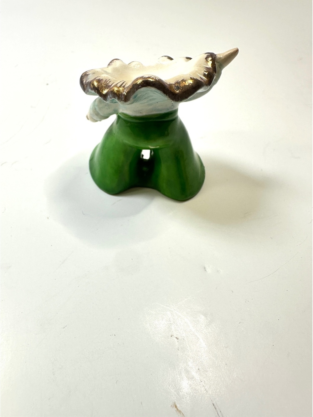 MCM Frilly Collar Stacker Salt Shaker Bottom Legs Only Squash Anthropomorphic